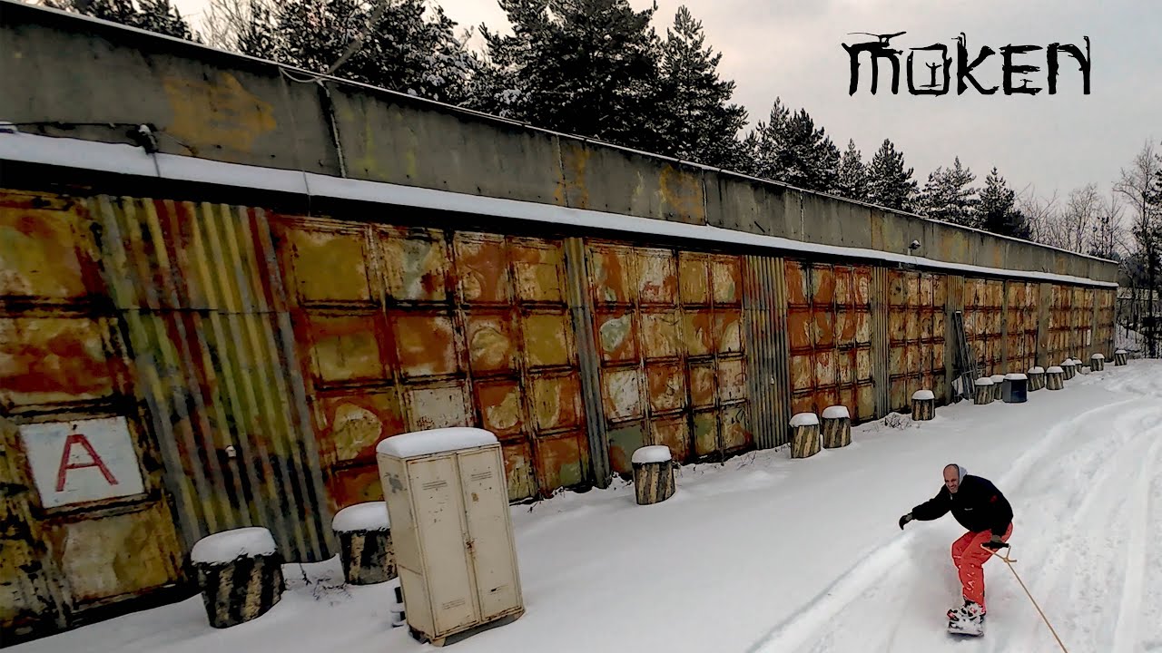 Riding a military base