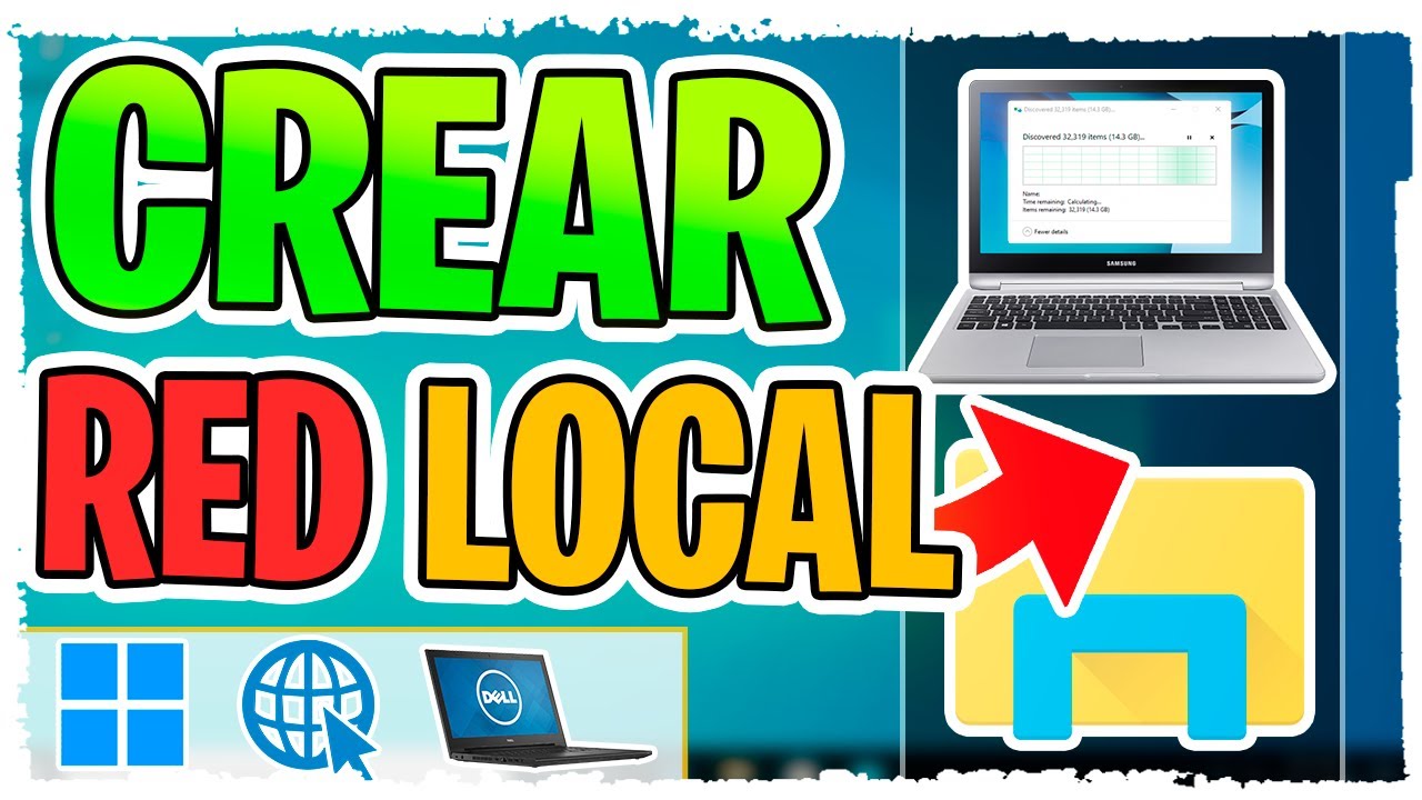 Como Crear una Red Local Windows 10 ✅