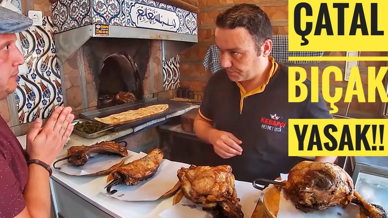 ELLERİNLE YE !! ÇATAL BIÇAK YOK !! | DENİZLİ KEBABI