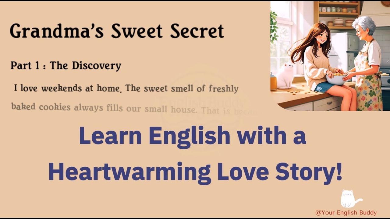 Grandma's Sweet Secret | Learn English with a Heartwarming Love Story! 🍫💕