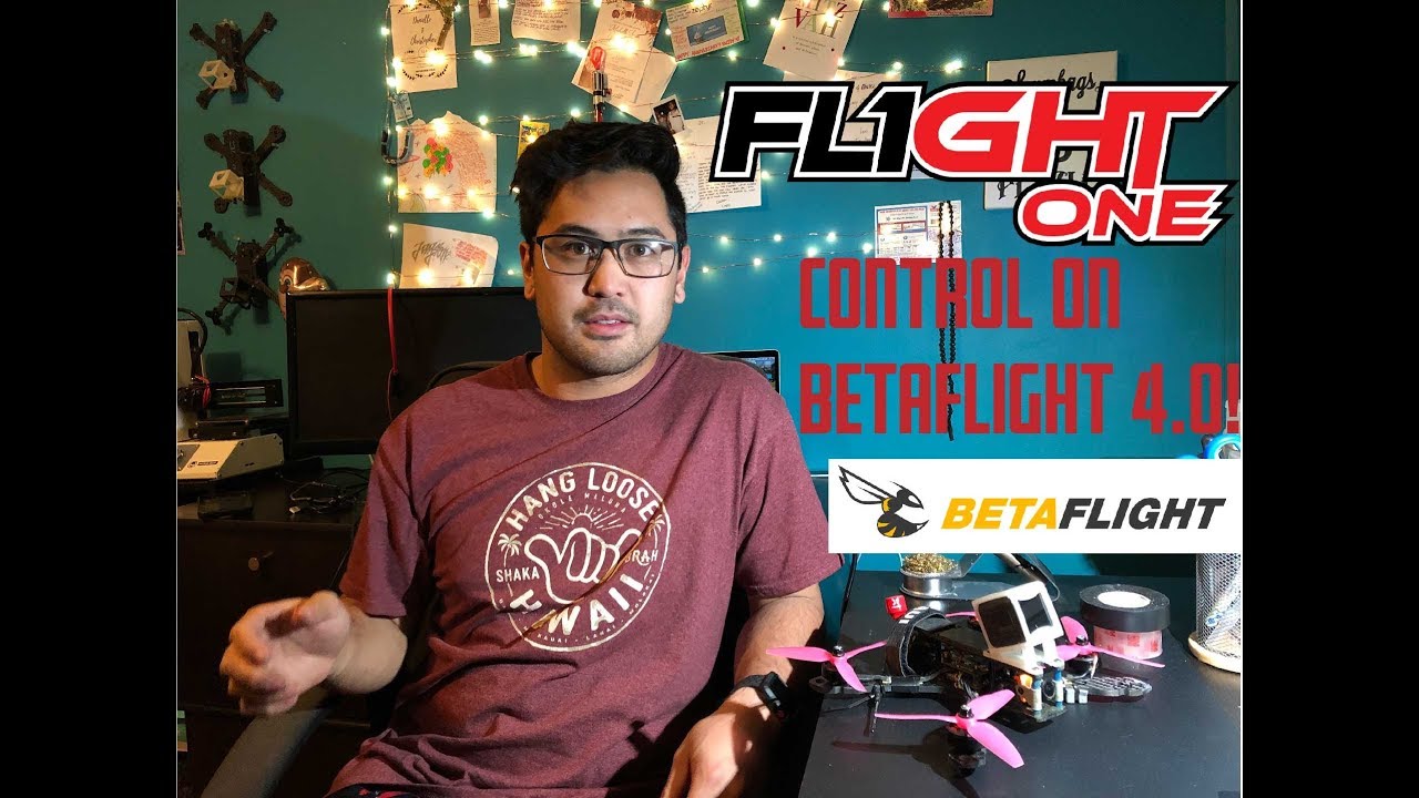 FlightOne Control on Betaflight 4.0!? // Tutorial and Preferences