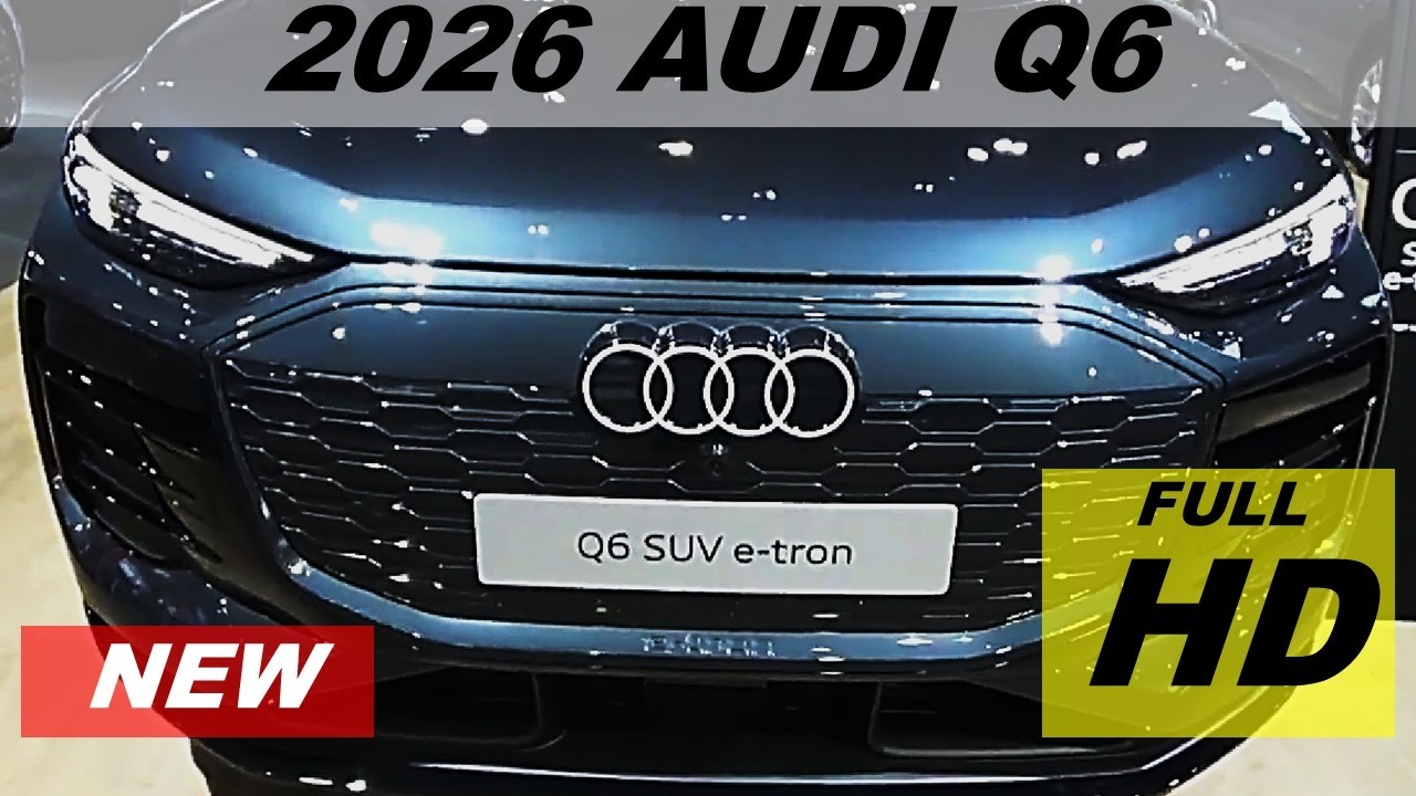 All-New 2026 Audi Q6 e-tron &ndash; The Future of Luxury Electric SUVs Is HERE! ⚡🚗