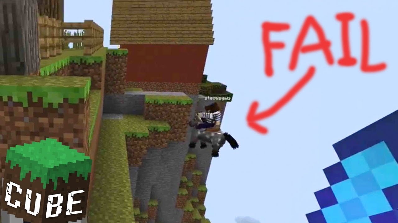 BIGGEST MINECRAFT HORSE FAIL EVER