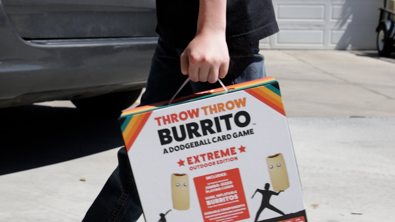Throw Throw Burrito - EXTREME Outdoor Edition