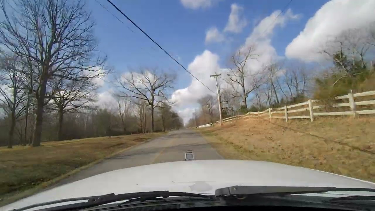 BRT. 5k Blue Skys' over John Brinkley Rd, & Hill Top Rd. Raus to Shelbyville via Flat Creek.