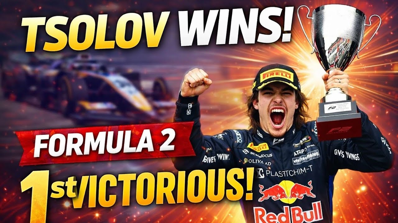 Nikola Tsolov WINS Formula 2 Race! 🇧🇬 Incredible Victory & First Place Finish