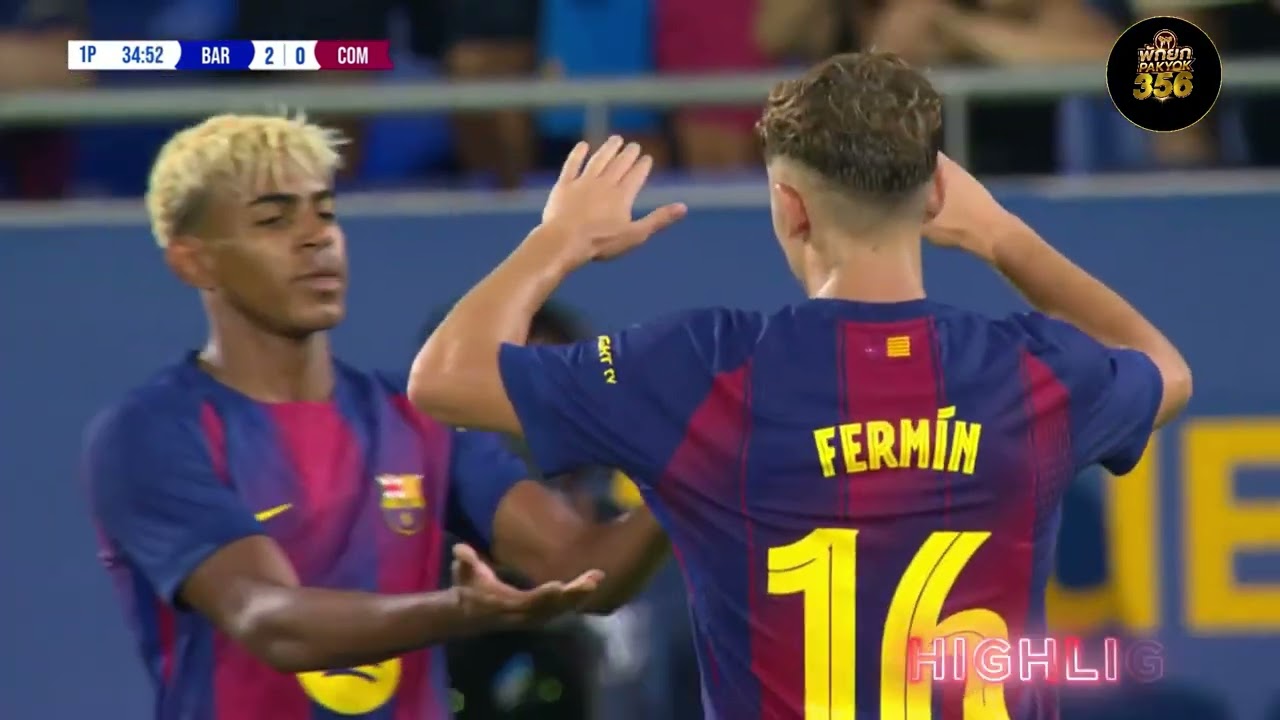 HIGHLIGHTS | FC BARCELONA 5 - 0 COMO 1907