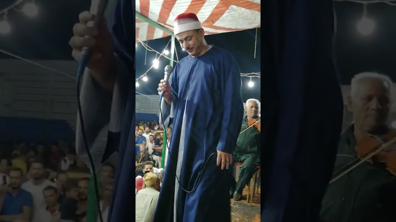 الشيخ محمد الصياد في مولد سيدي عبد الله بن سلام ٢٠٢٤.
