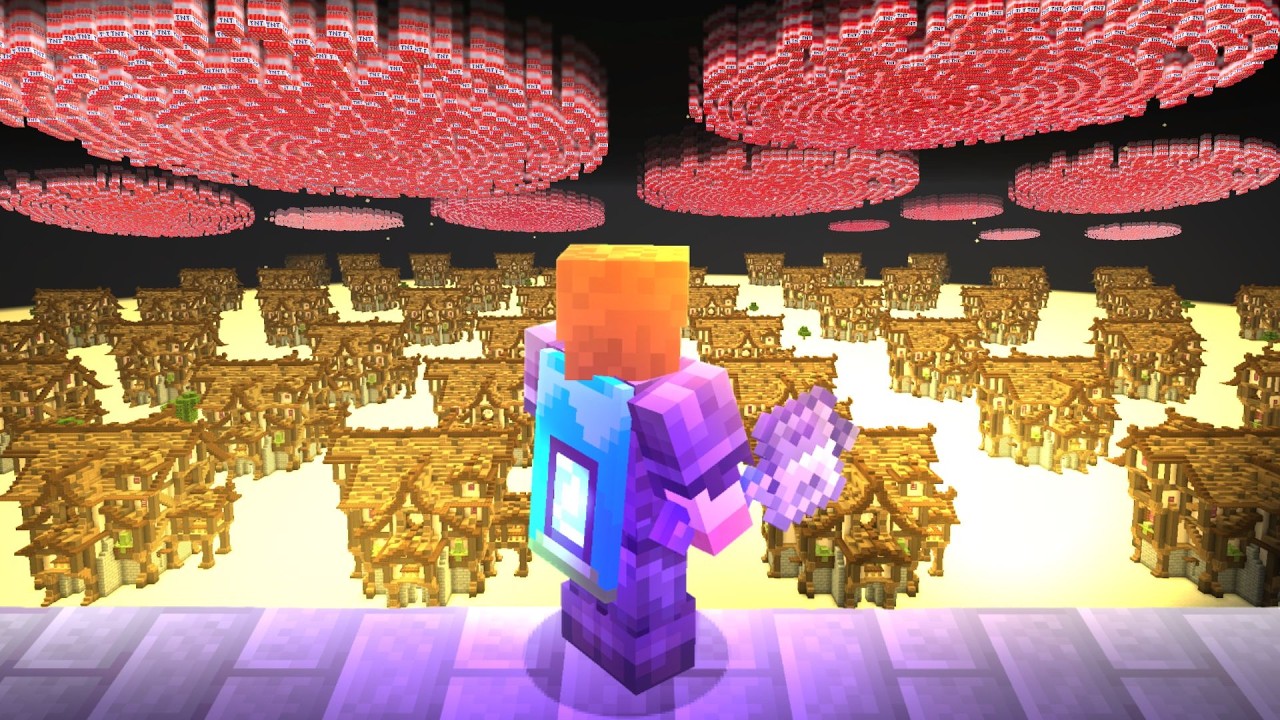100 Orbital Strike Cannon's Vs Hardcore SMP
