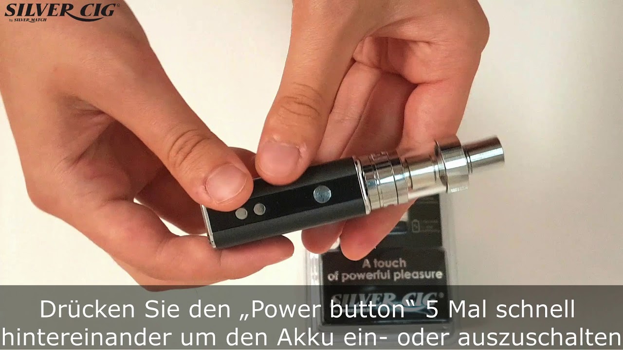 DE - Bedienungsanleitung E-Zigarette E-Move 25 von Silver Cig