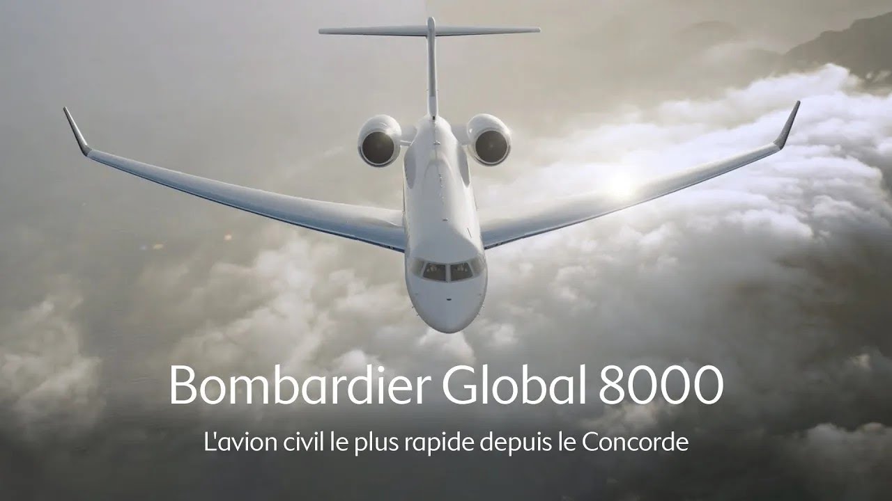 Meet the Bombardier Global 8000: The Fastest Civil Aircraft Since Concorde