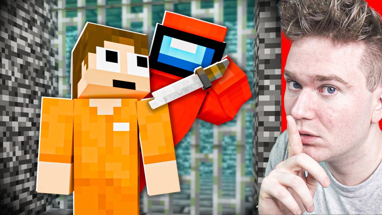 ZOSTAŁEM IMPOSTOREM w WIĘZIENIU YOUTUBERÓW 😈 | Minecraft Więzienie