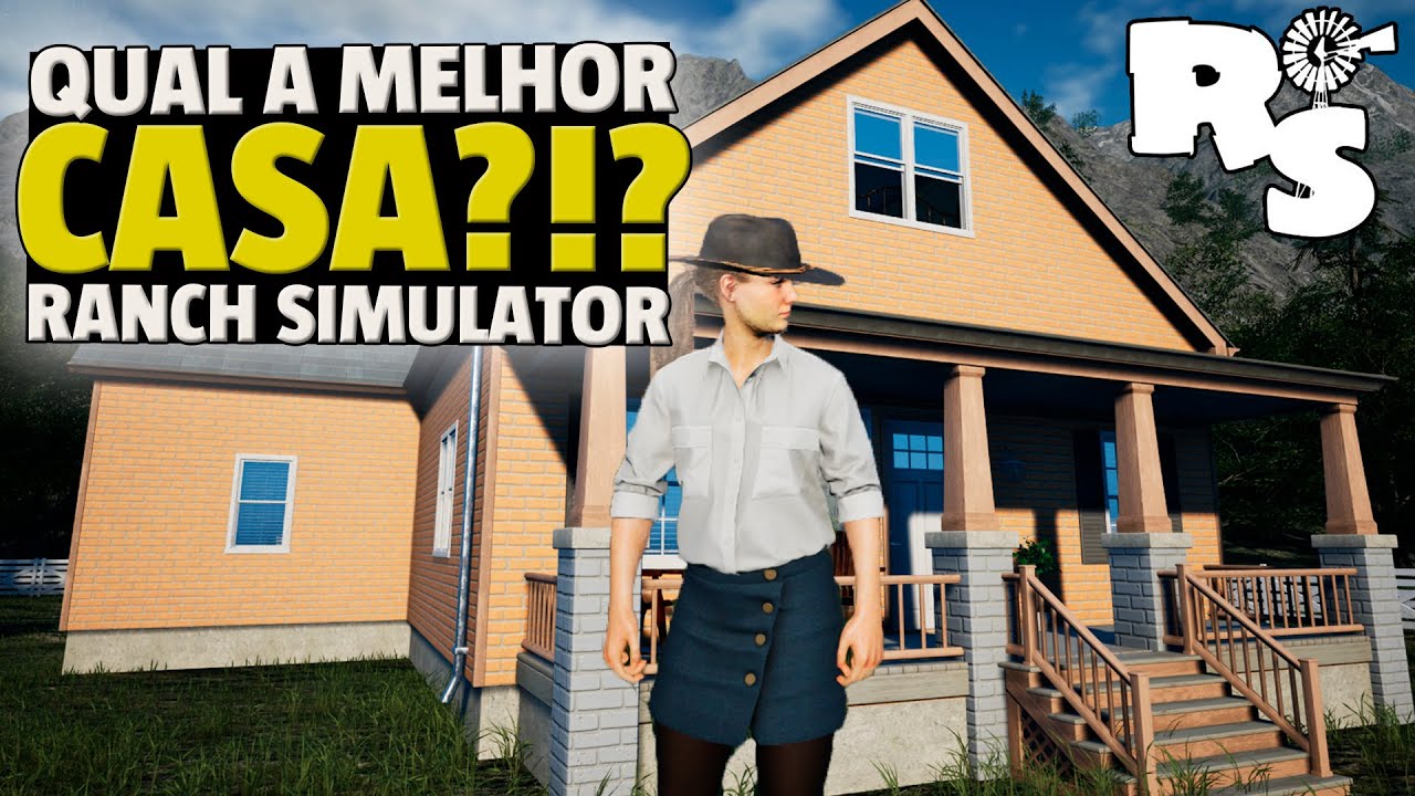 QUAL É A MELHOR CASA DE RANCH SIMULATOR? Tour completo