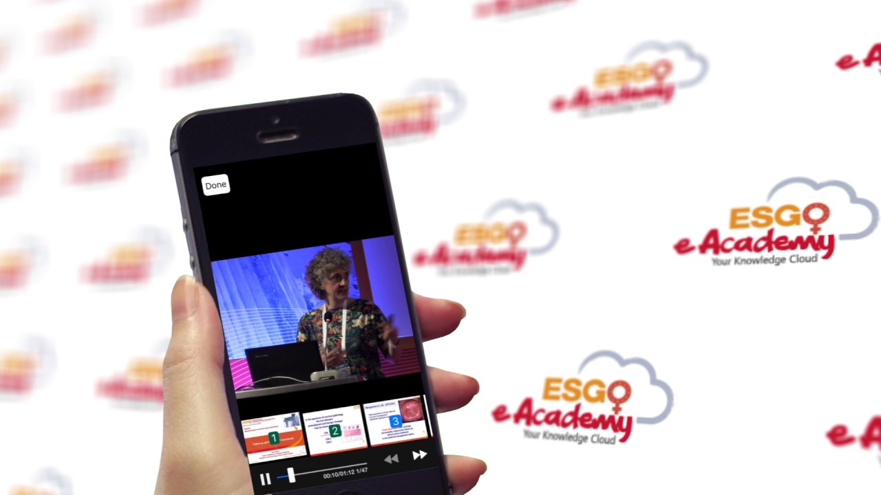 New ESGO eAcademy App