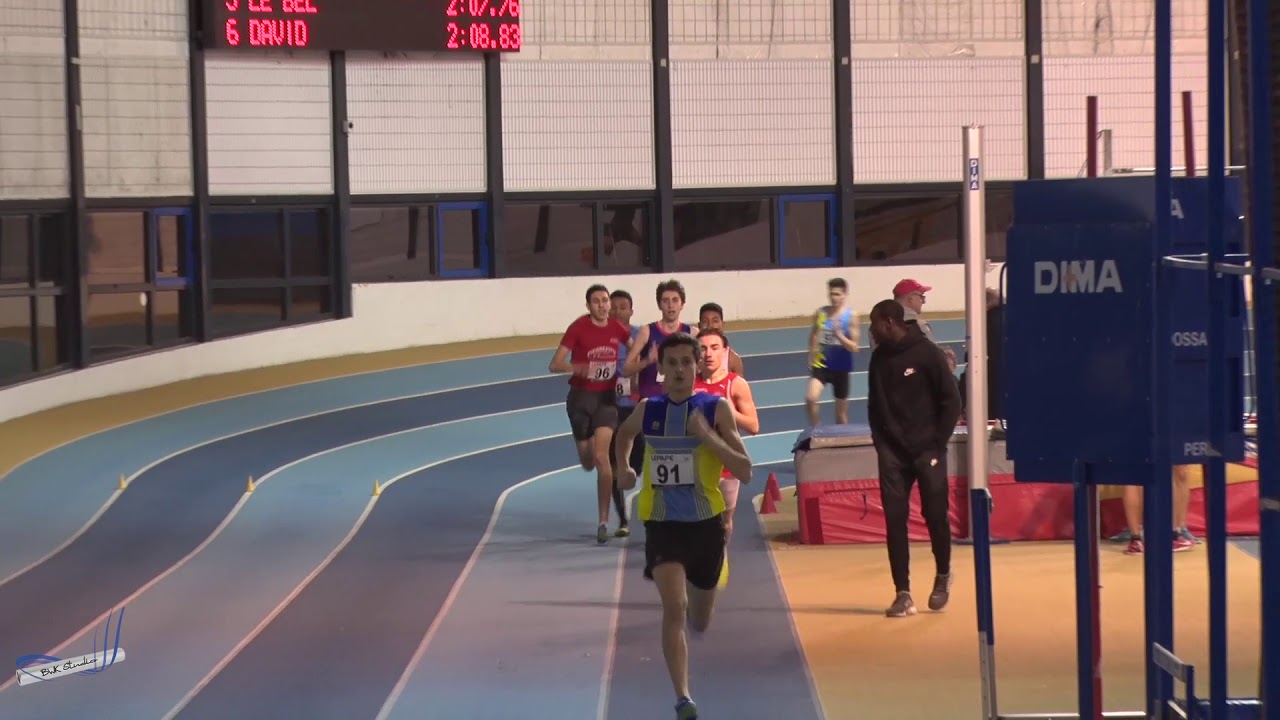 800m &ndash; Finale 6 &ndash; CAM JUM &ndash; Championnat Regionaux 20/01/2018 &ndash; Eaubonne