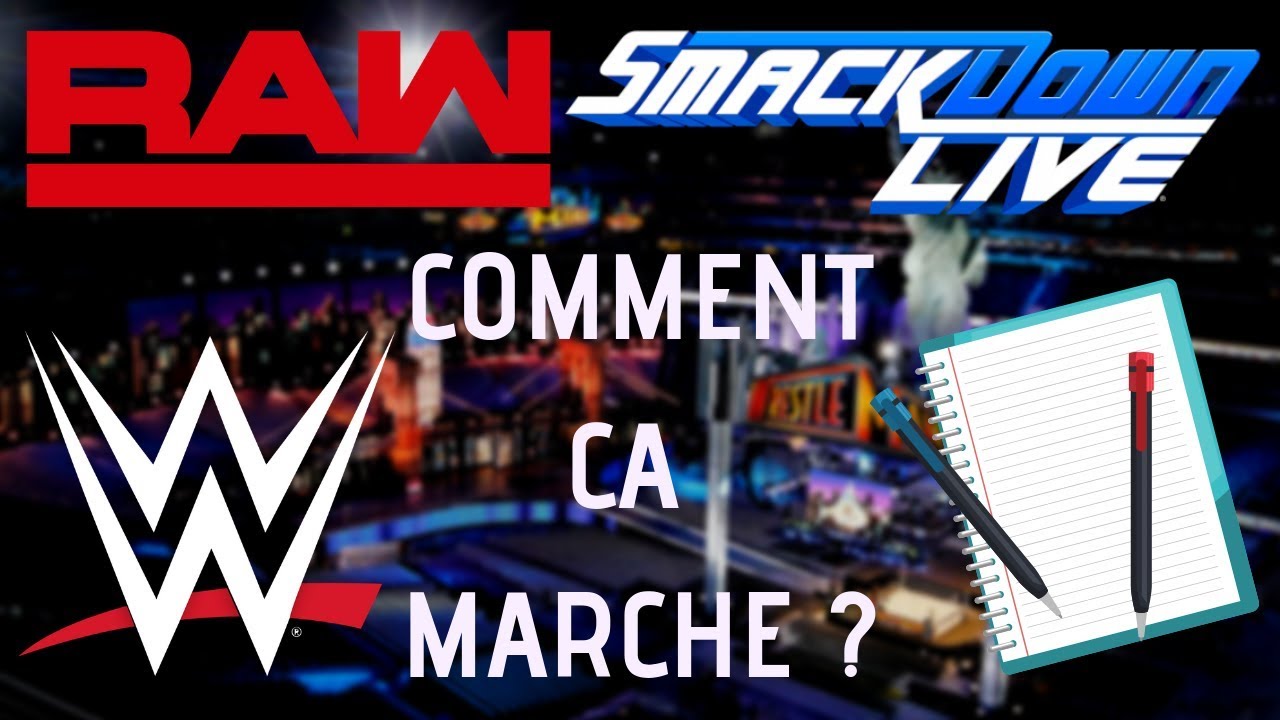Comment la WWE &eacute;crit-elle ses shows de catch ? Raw, Smackdown