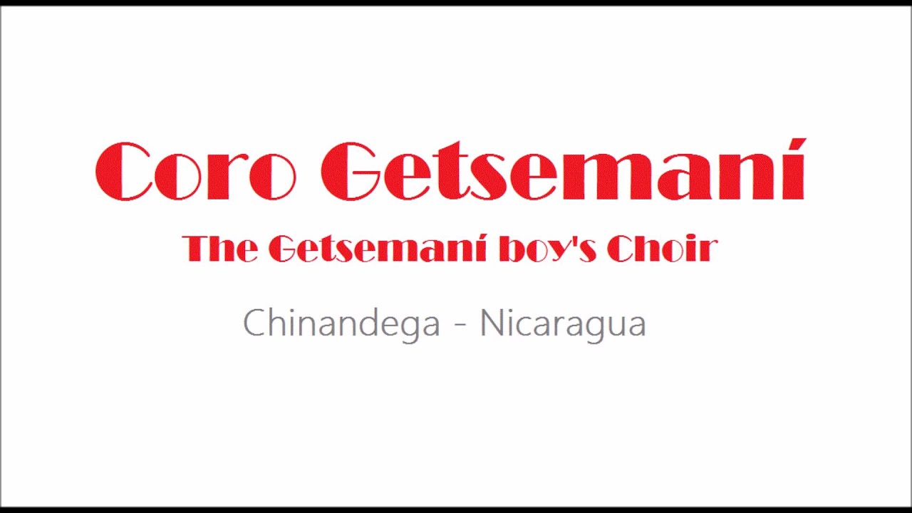 Cha Cha Cha Mambo - Coro Getsemaní