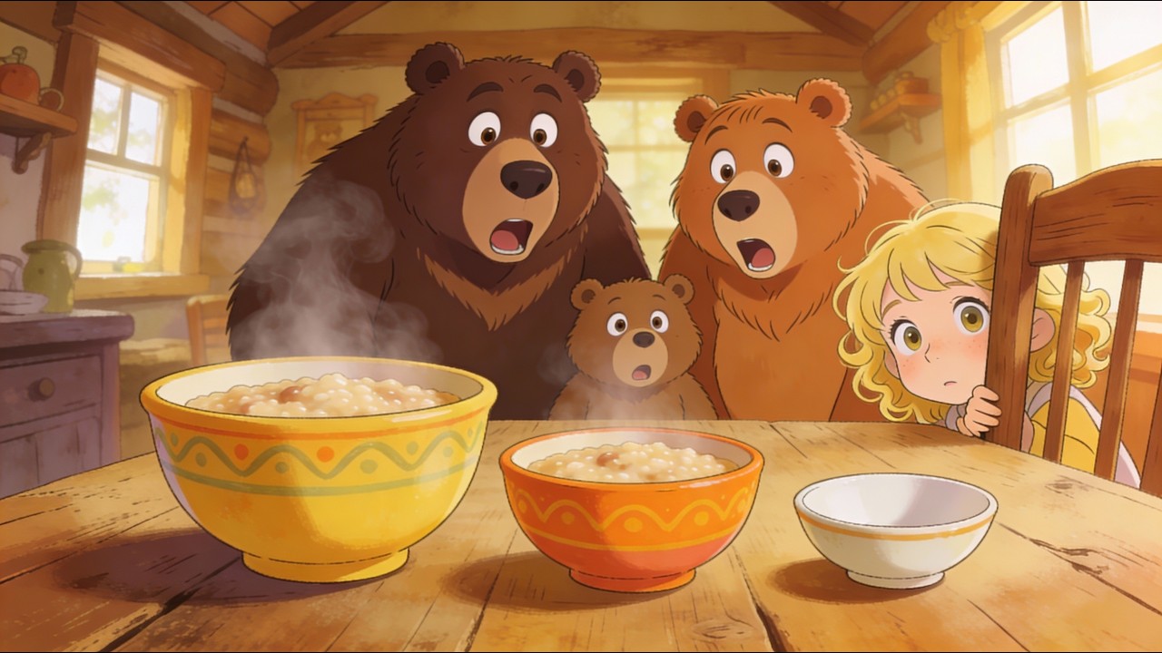 Cuento para Dormir: Ricitos de Oro y los Tres Osos 🛏️ Cuento Infantil