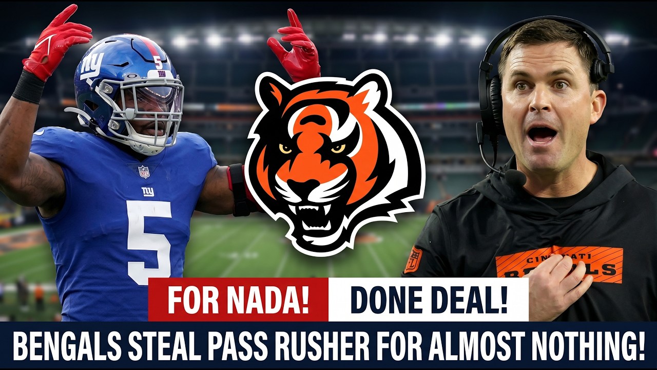 Breaking News: The Bengals Are Stealing The NFL's Best Pass Rusher For Almost Nothing