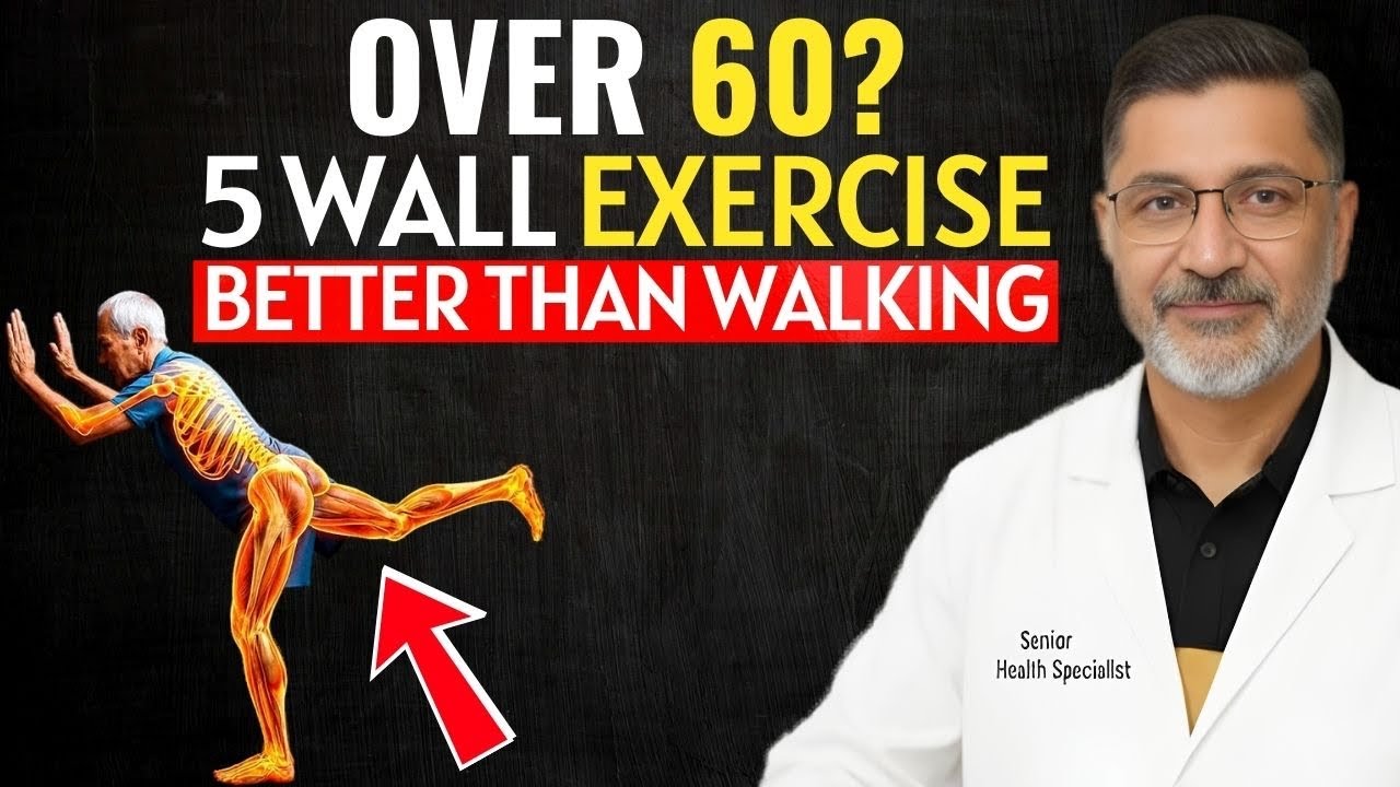 Surgeon REVEALS: 5 Wall Exercises Proven To Outperform Walking After 60 | Senior Health Tips