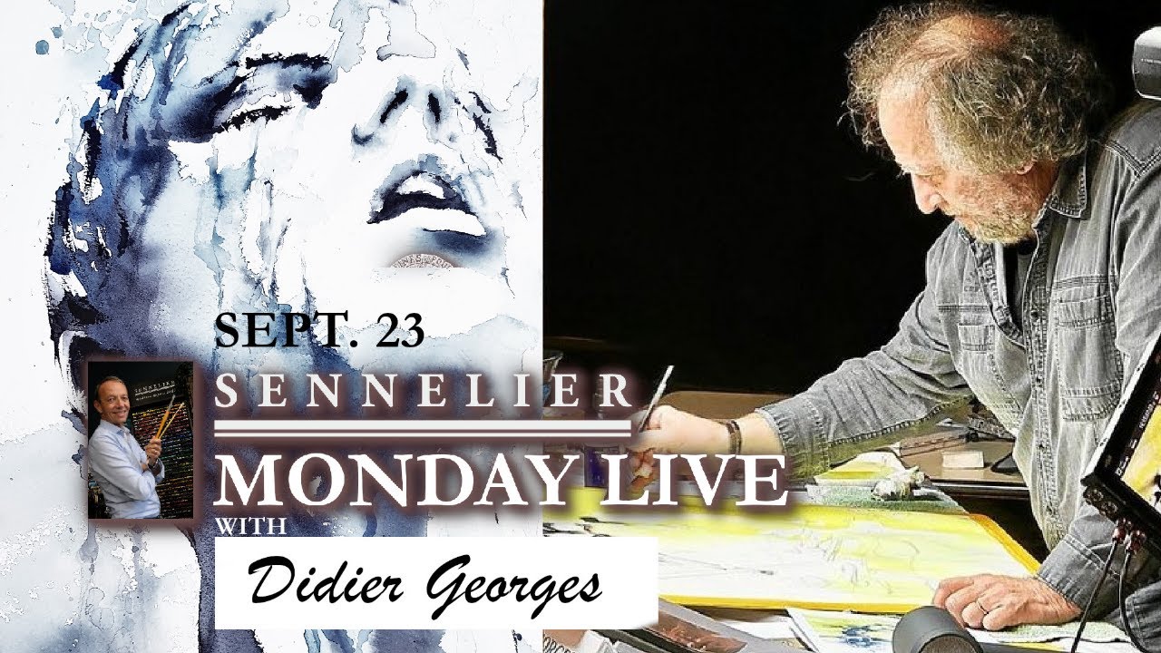 [MONDAY LIVE] 2-color Watercolor with Didier GEORGES