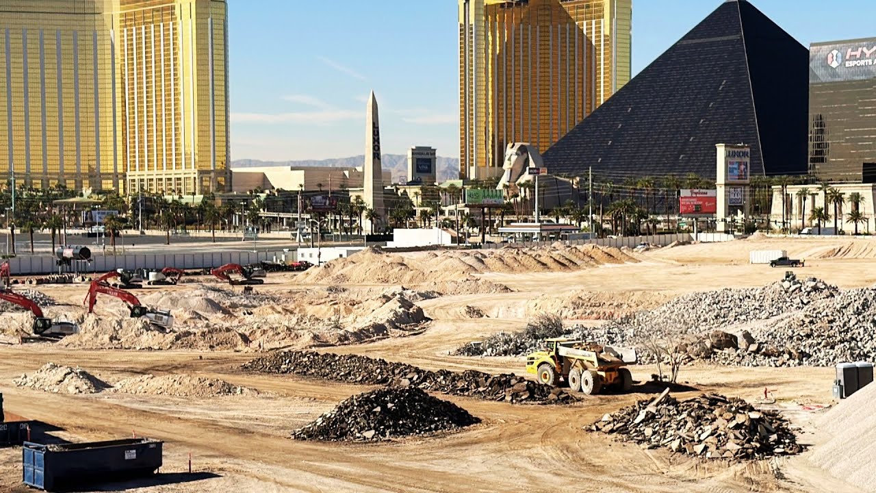 Tropicana Las Vegas Strip Land Update! What Does It Look Like Now