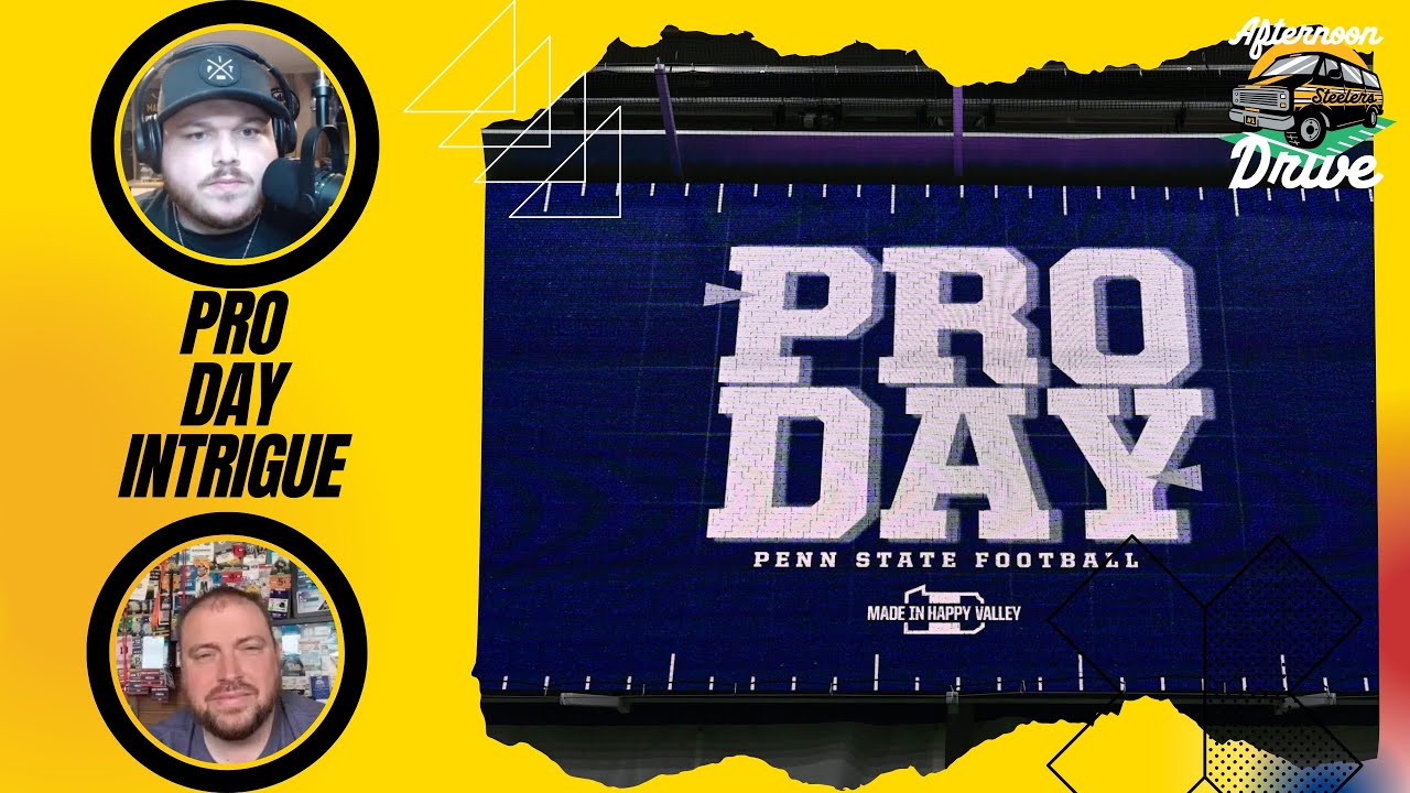 Pro Day Intrigue | Steelers Afternoon Drive