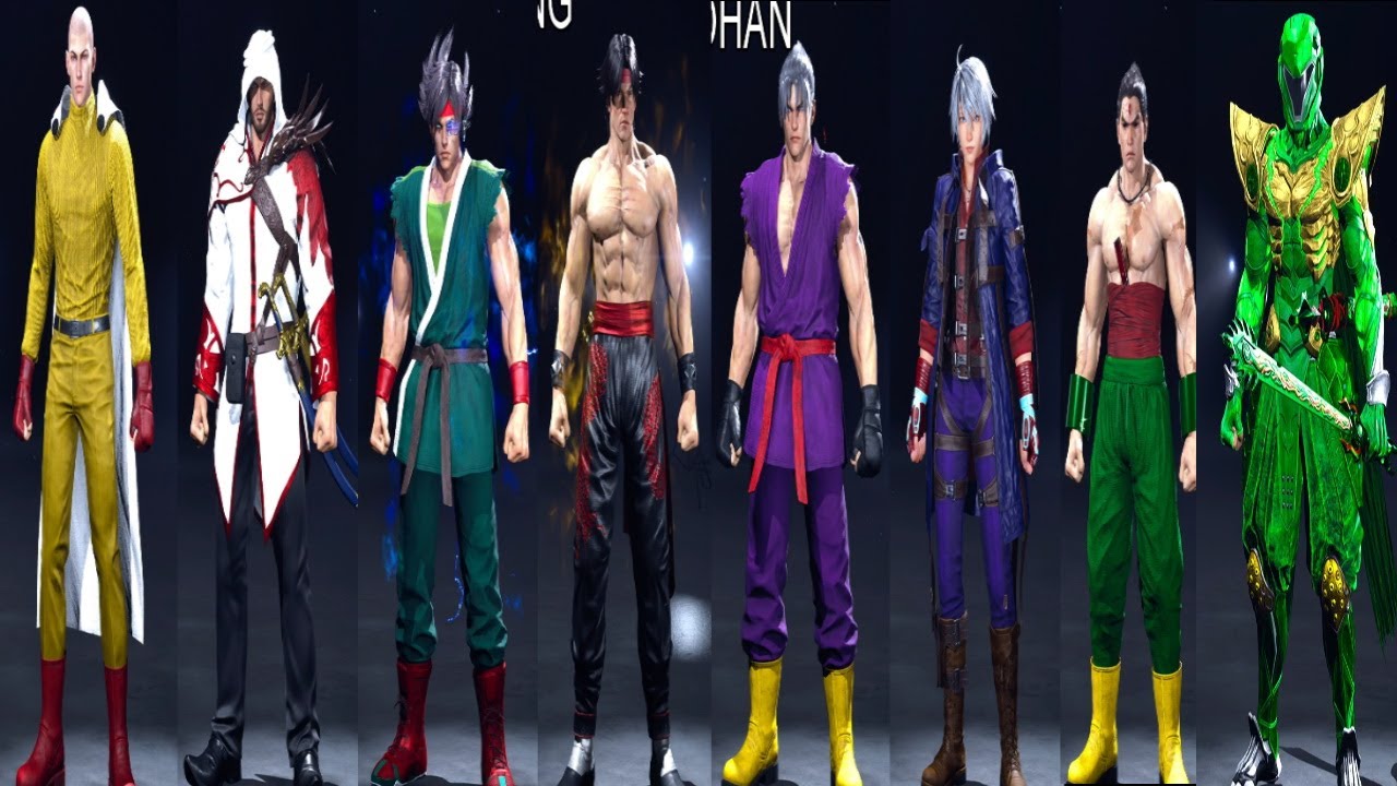 Tekken 8 Custom Outfits (PART 1) #tekken #tekken8