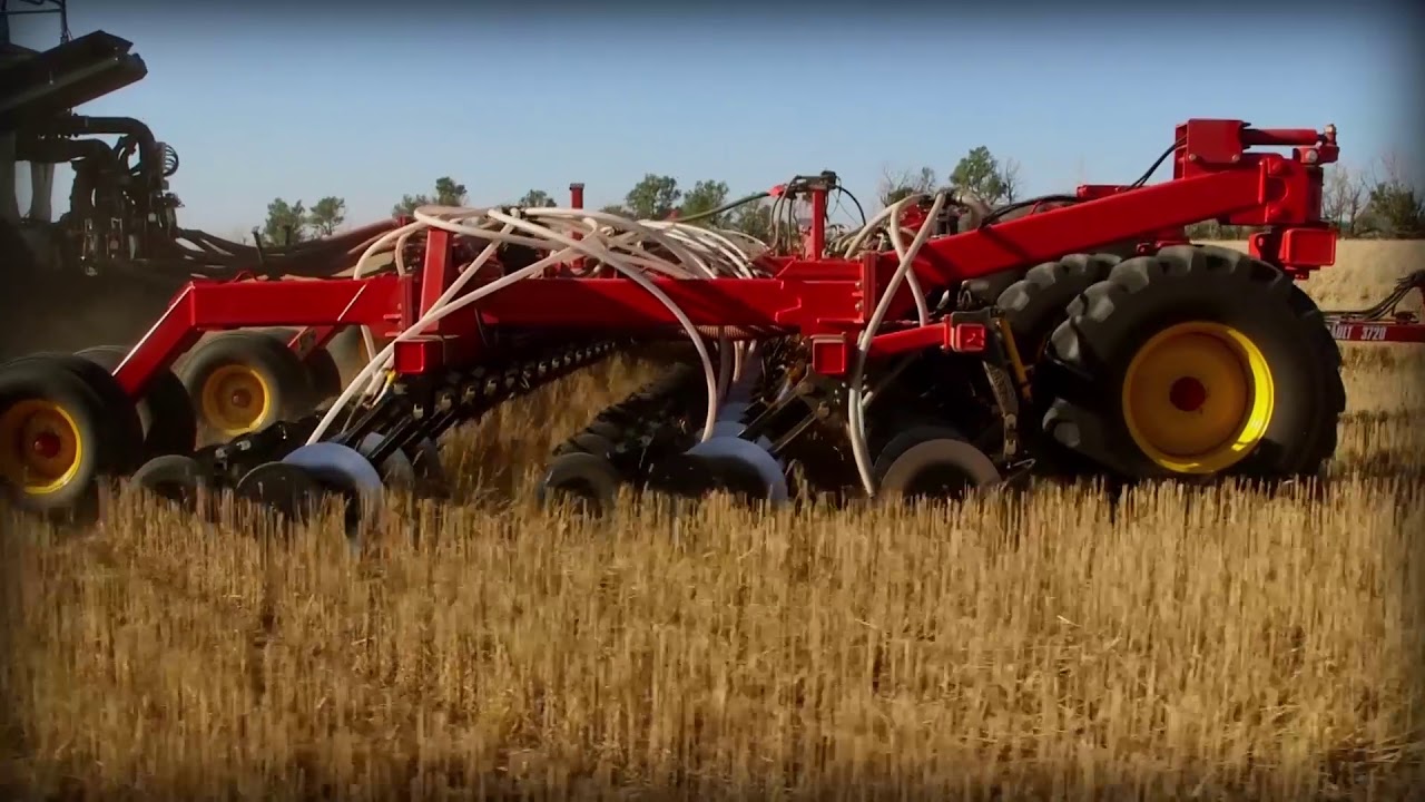 Посевной комплекс Bourgault 3720 с копирующими дисковыми сошниками