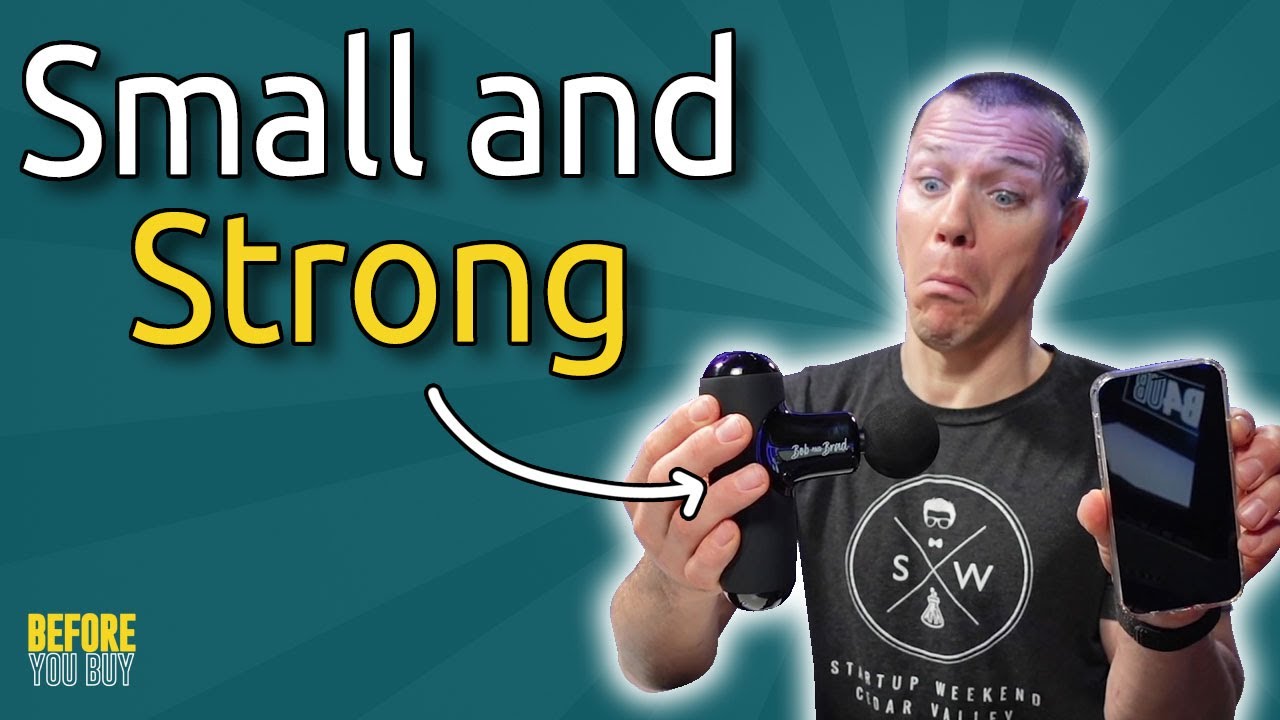 The Mini Massage Gun We Have Been Waiting For - Bob and Brad Mini Q2