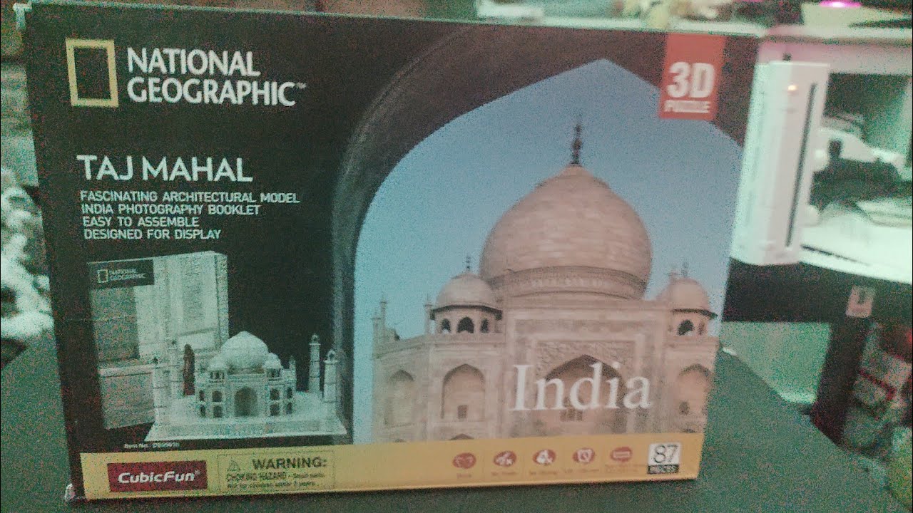 Taj Mahal CubicFun 3D Puzzle!
