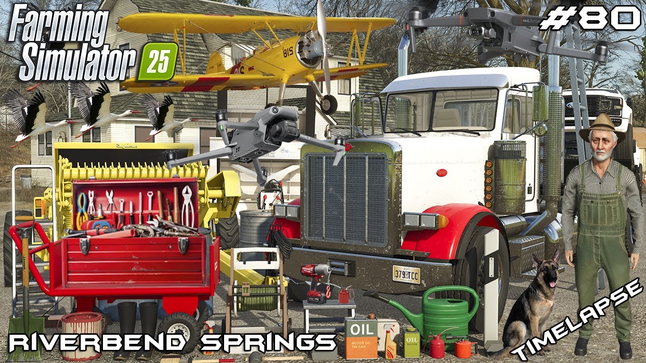 🚛 НОВЫЙ PETERBILT 379 + УЛУЧШЕНИЯ СЕЛЬСКОХОЗЯЙСТВЕННОЙ ТЕХНИКИ 💪🌾 | Животные на РИВЕРБЕНДЕ | Farm...