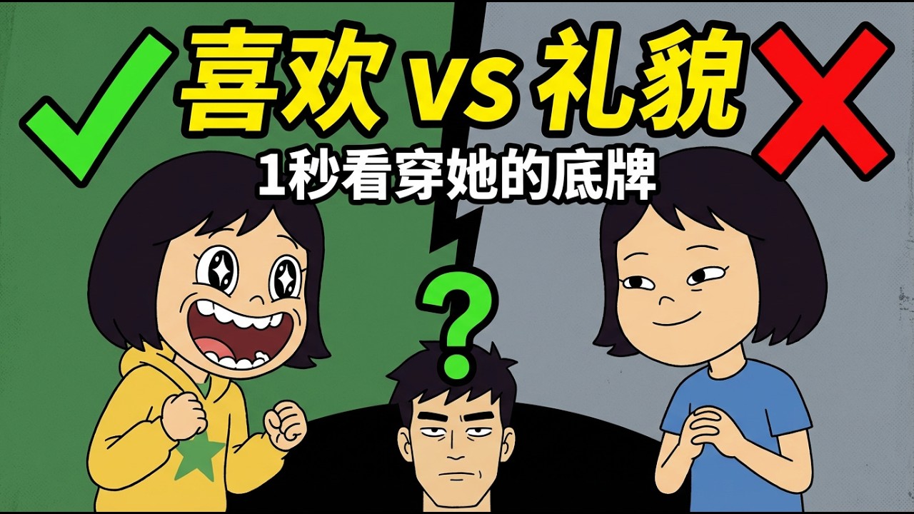 女生好感的「S級信號」，99%直男都錯過了
