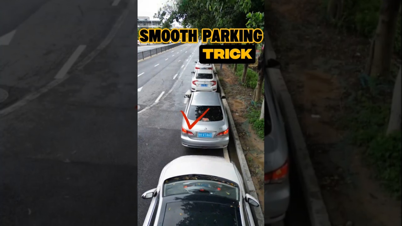 The Secret to Perfect Street Parking. No Lines, No Problem #cardrivingtips #america