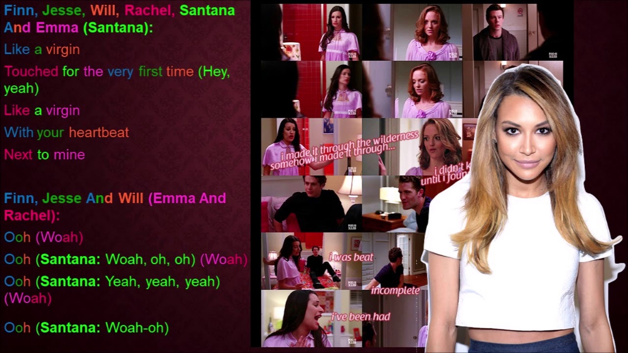 Like A Virgin Glee Lyrics