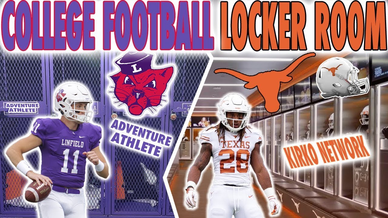 D1 College Football Locker Room VS D3 College Football Locker Room