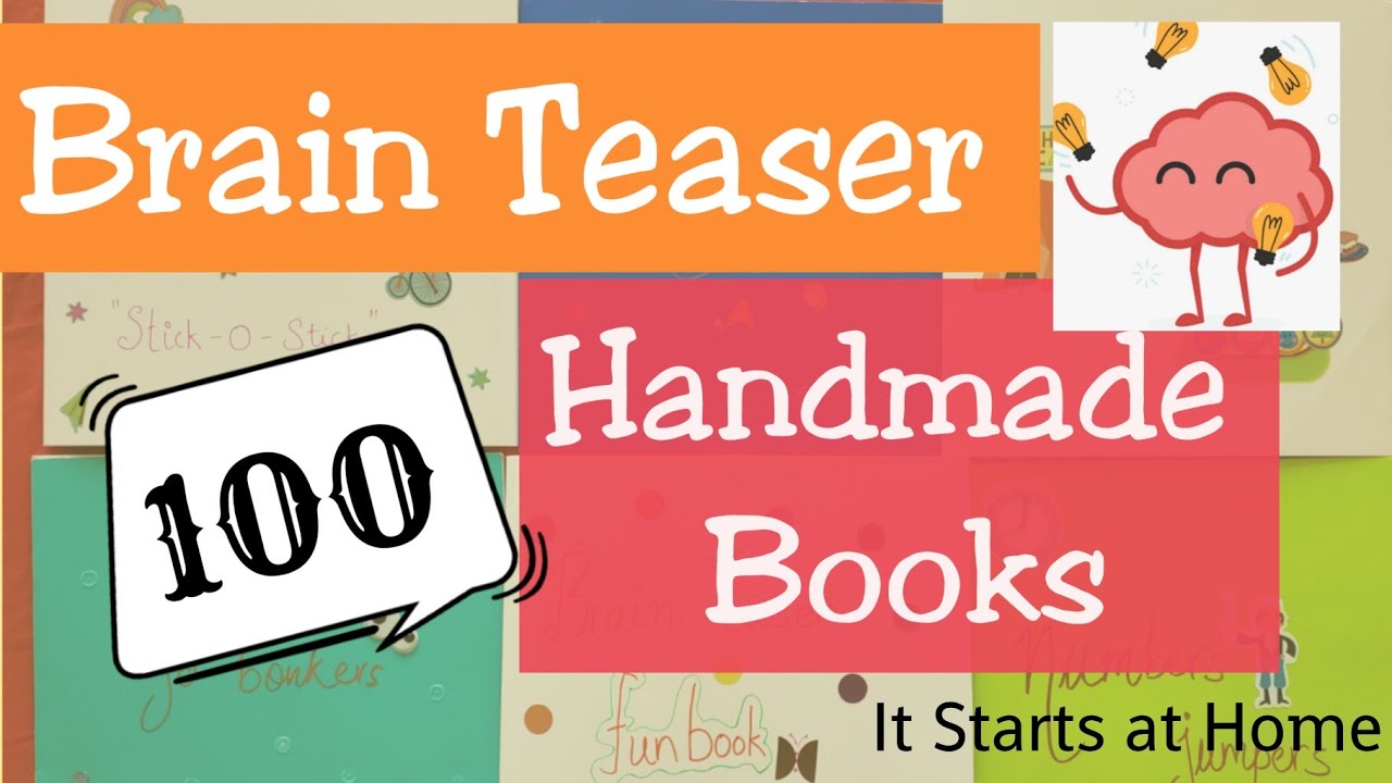 Brain Teaser : 100 Handmade Books