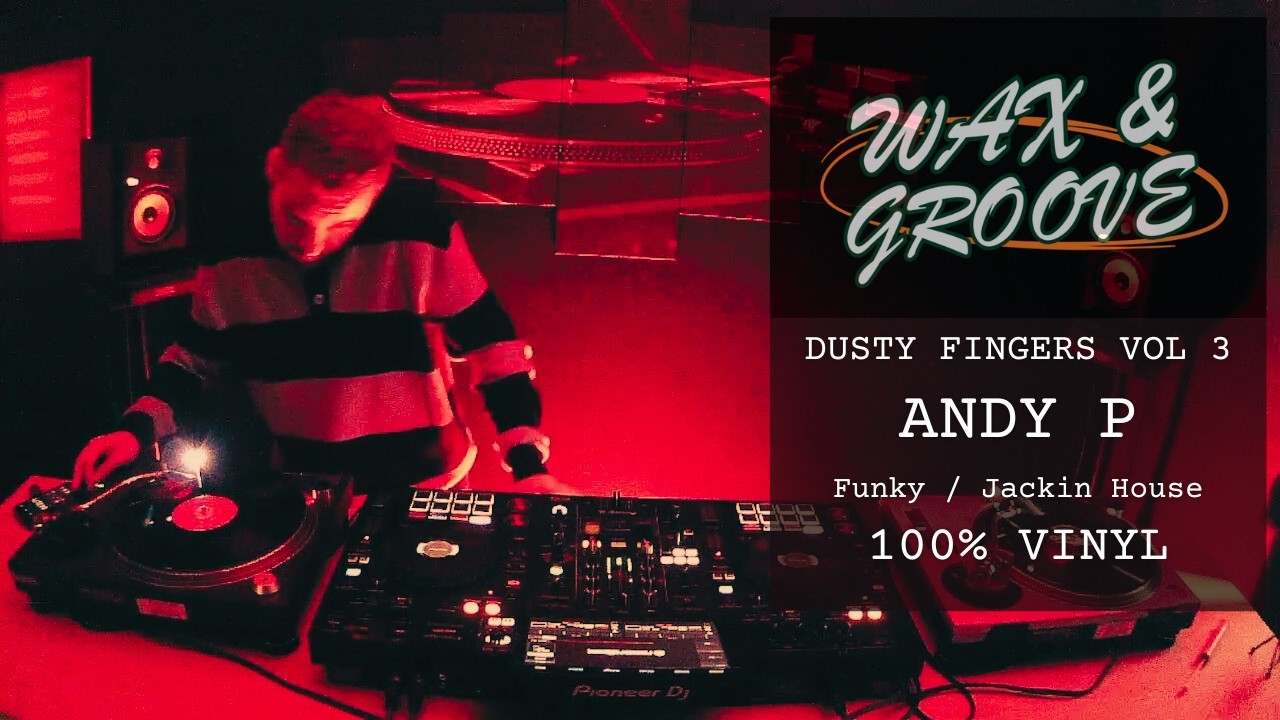 Dusty Fingers Mix Series Vol 3 AP GROOVES (Funky /Jackin House) 100% Vinyl