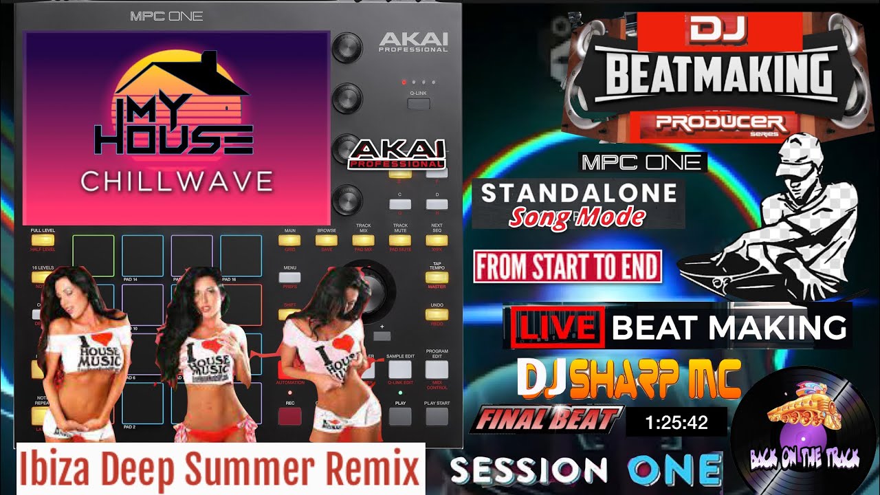 AKAI MPC ONE - #331 Live Beat Making: house groove Standalone session #DJ_SharpMC_LIVE,#MPC_ONE,#MPC