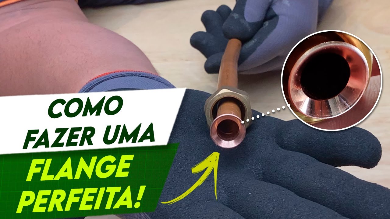 Esse é o melhor jeito de fazer uma flange no ar condicionado em 2024!!! 🧐😎