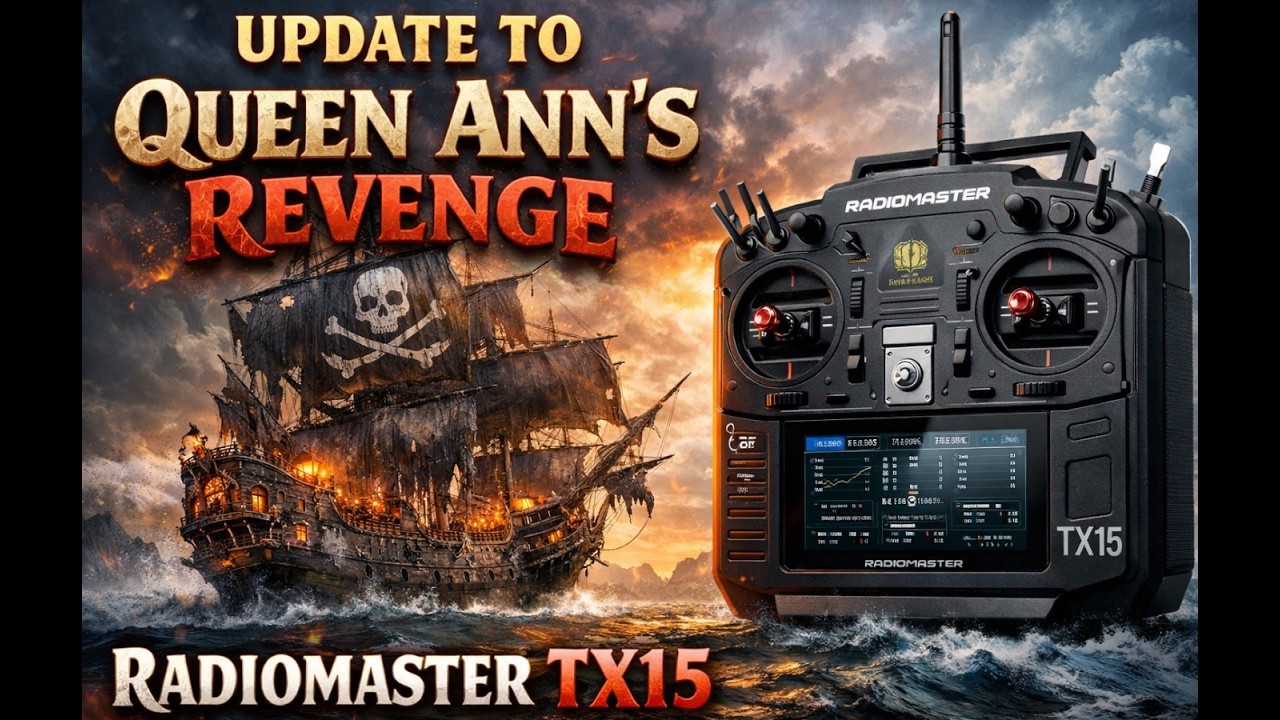 Оновлення EdgeTX на Radiomaster TX15, Radiomaster TX16S MK3 | Queen Anns Revenge RC4