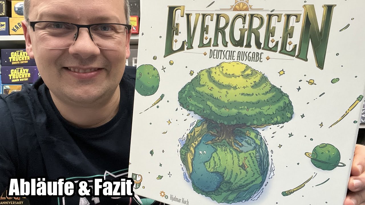 Evergreen (Horrible Guild / Heidelbär Games) oder doch eher Photosynthesis? Wald und Natur als Spiel