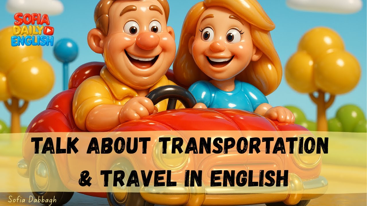 Talk about Transportation & Travel | Slow English Listening Practice for Beginners (A2)