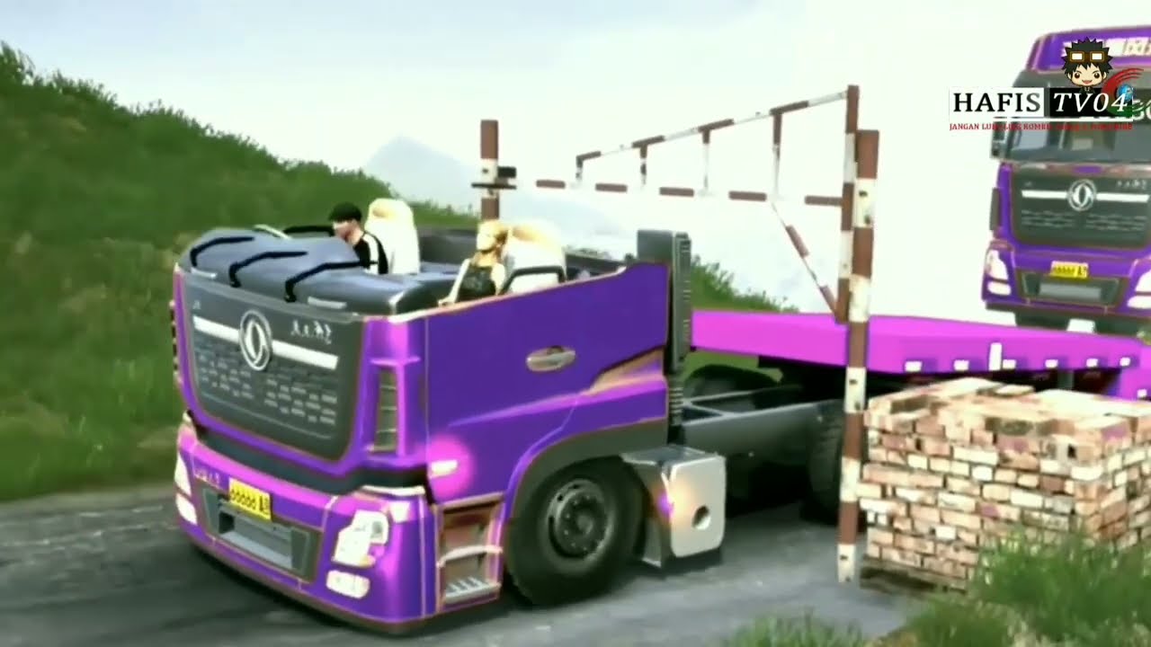 TRUK JOGET JOGET LUCU - MOBIL TRUK DANCE TIK TOK - XE ÔTÔ TẢI NHẢY TIKTOK