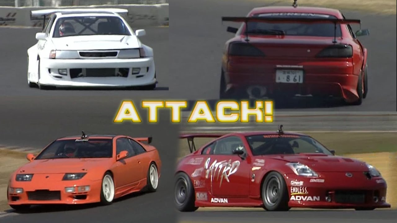 Nissan Silvia S15 vs Rx7 vs Honda NSX vs Starlet Turbo / Best of tuned!