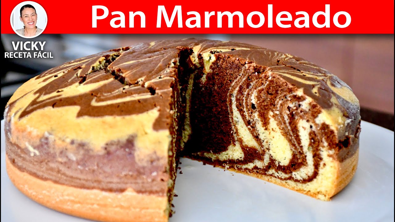 PAN MARMOLEADO | Vicky Receta Facil