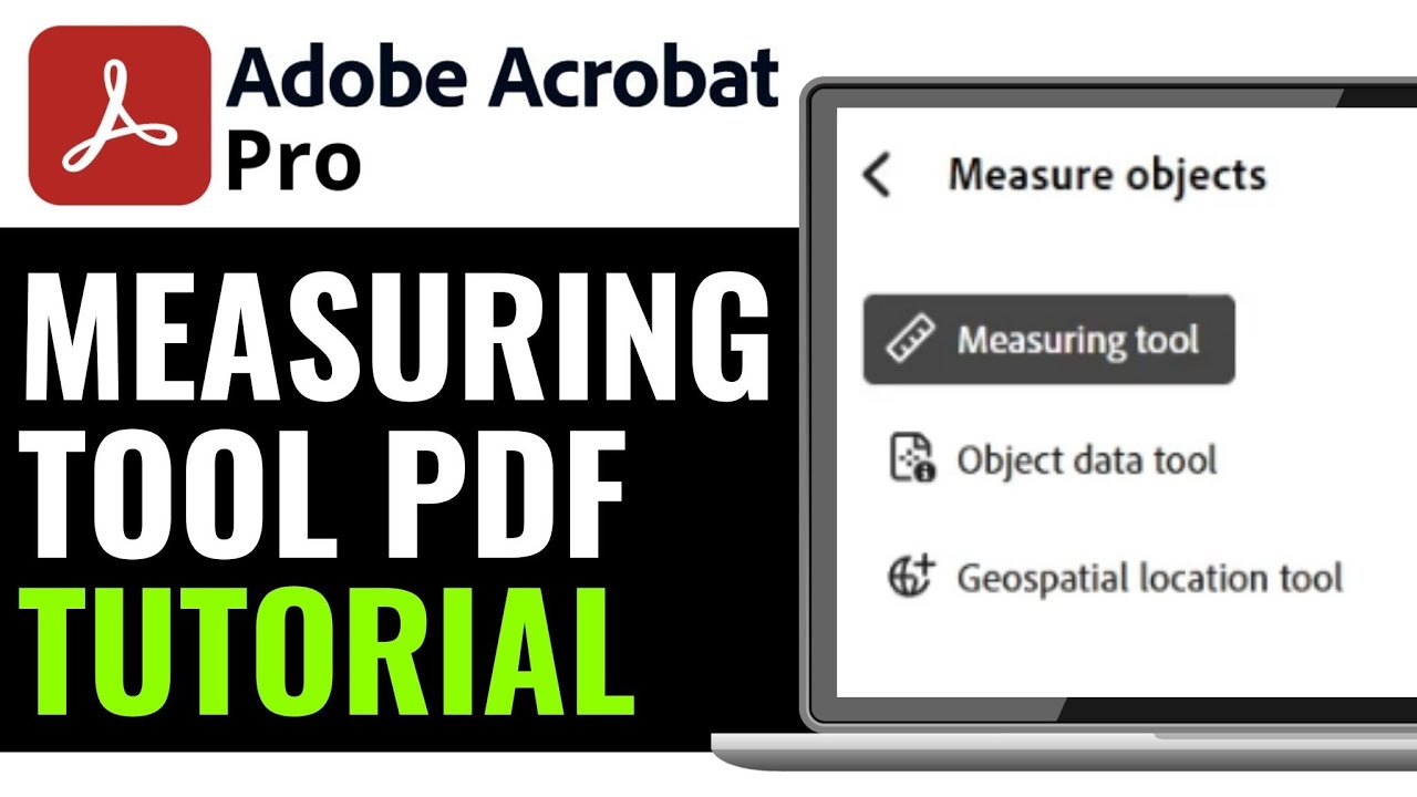 How to Use Measuring Tool in PDF Document Using Adobe Acrobat Pro 2026 (Beginner Guide)