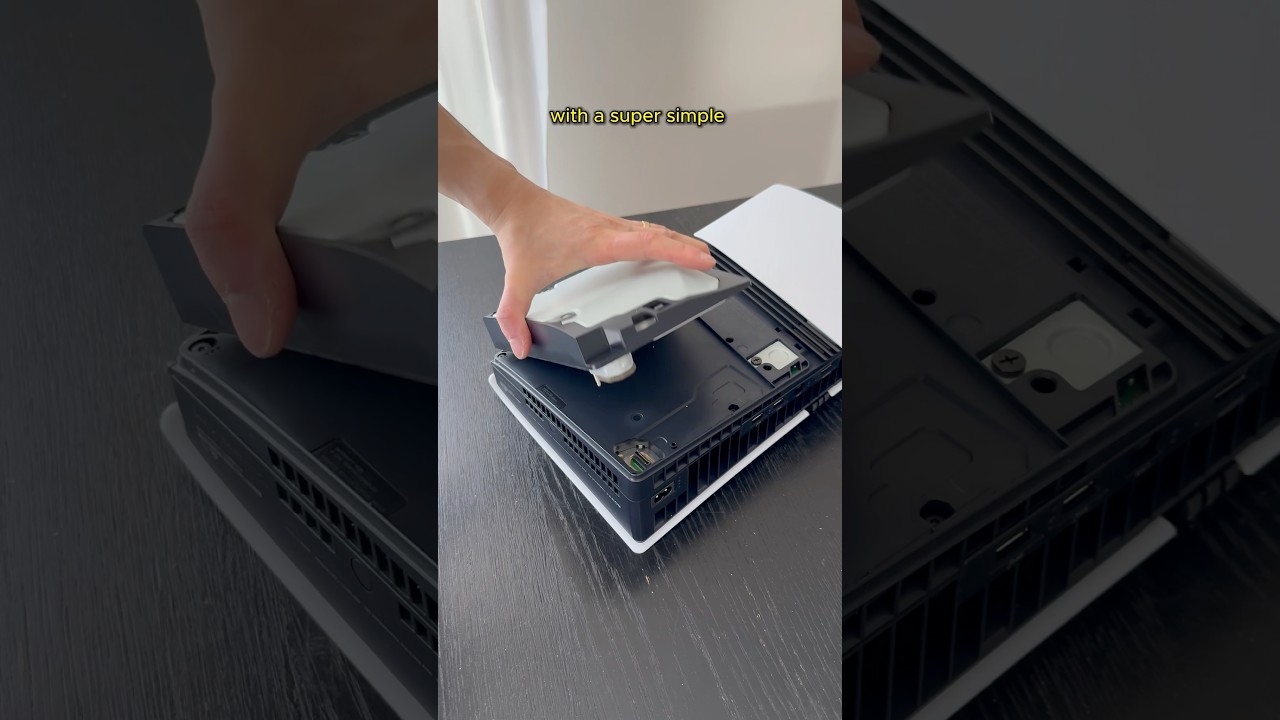 Съемный дисковод PS5 Pro имеет конструкцию, которая легко подключается к одному порту #PS5Pro