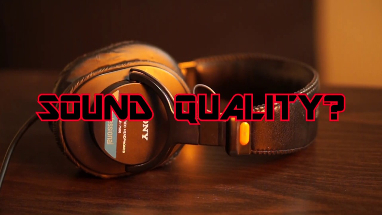 Recording Studio Sony MDR-7506 Headphones Review
