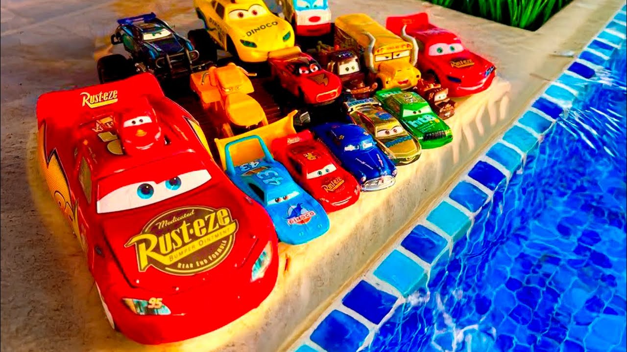 Обзор игрушек Disney Pixar Cars | Молния Маккуин, Финн Макмисл, Мак, Док Хадсон, Круз Рамирес